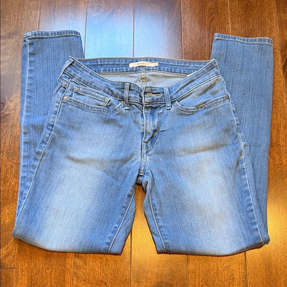 7 For All Mankind Light Blue Skinny Jeans